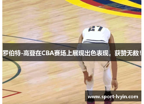 罗伯特-高登在CBA赛场上展现出色表现，获赞无数！